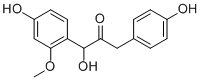 1-Hydroxy-1-(4-hydroxy-2-methoxyphenyl)-3-(4-hydroxyphenyl)propan-2-one