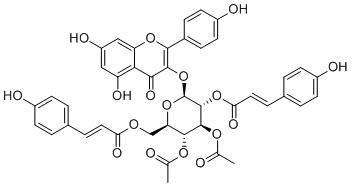 3",4"-Di-O-acetyl-2",6"-di-O-p-coumaroylastragalin
