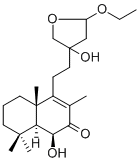 15,16-Epoxy-15-ethoxy-6β,13-dihydroxylabd-8-en-7-one