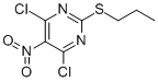 4,6-Dichloro-5-nitro-2-propylthiopyrimidine