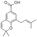 2,2-Dimethyl-8-prenylchromene-6-carboxylic acid