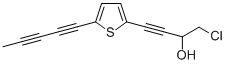 2-(4-Chloro-3-hydroxy-1-butynyl)-5-(1,3-pentadiynyl)thiophene