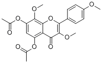 5,7-Diacetoxy-3,8,4