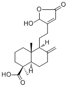 16-Hydroxy-8(17),13-labdadien-15,16-olid-19-oic acid