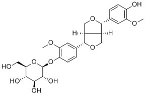 (+)-Pinoresinol 4-O-glucoside