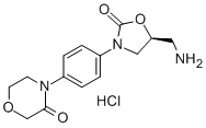 4-(4-(5-(Aminomethyl)-2-oxooxazolidin-3-yl)phenyl)morpholin-3-one hydrochloride